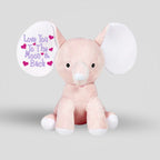 Dumble Pink Elephant Teddie Cubbie