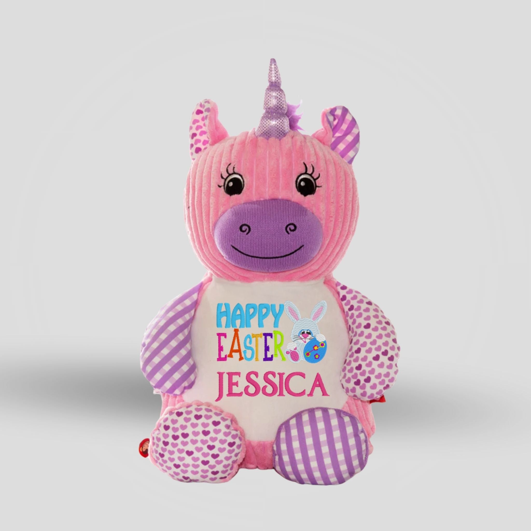 Sensory Unicorn Pink Teddie Cubbie