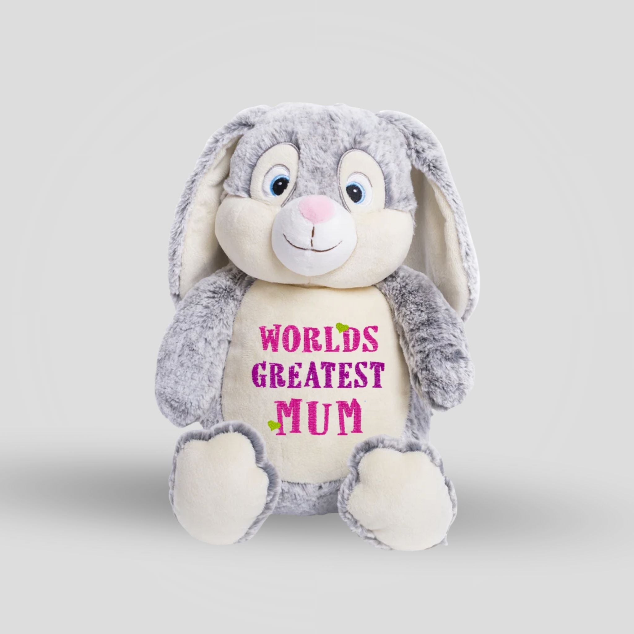 Clovis Bunny Grey Teddie Cubbie
