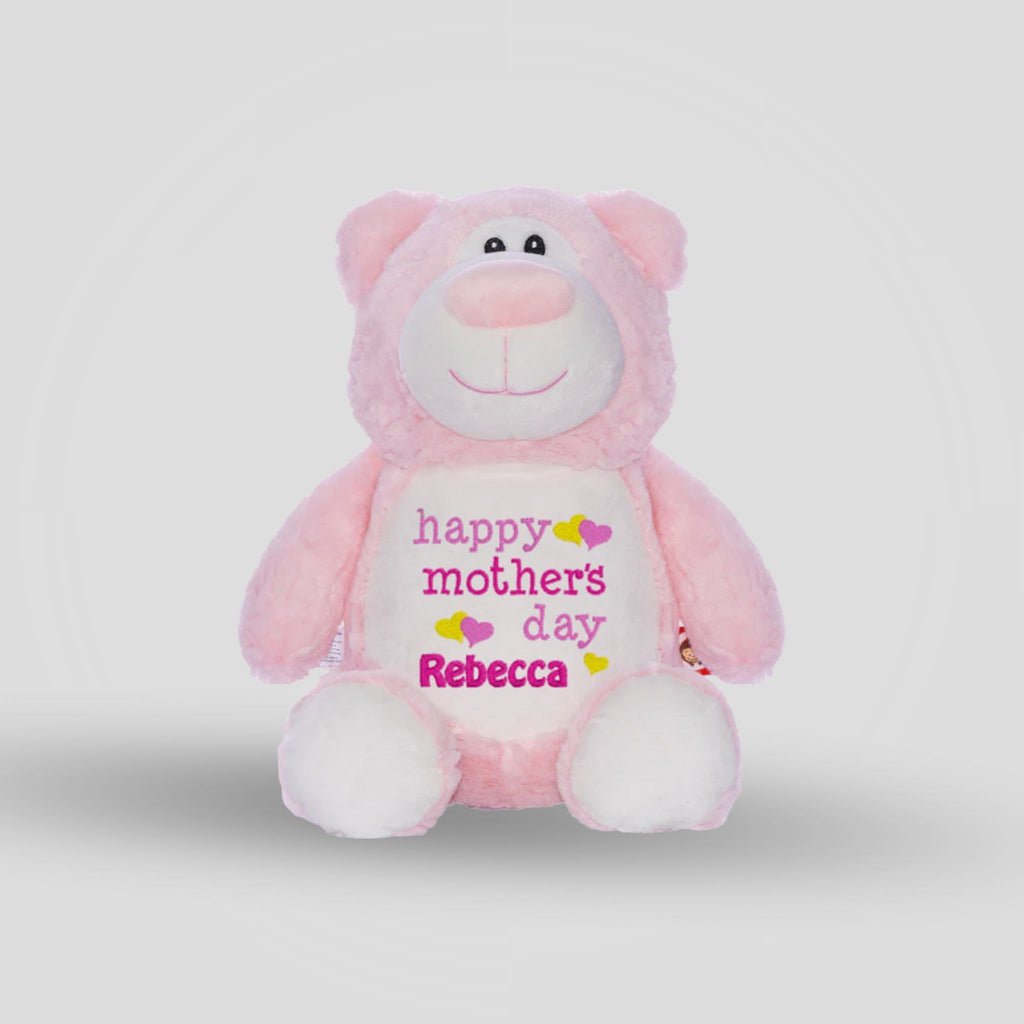 Cubbyford Pink Teddie Cubbie
