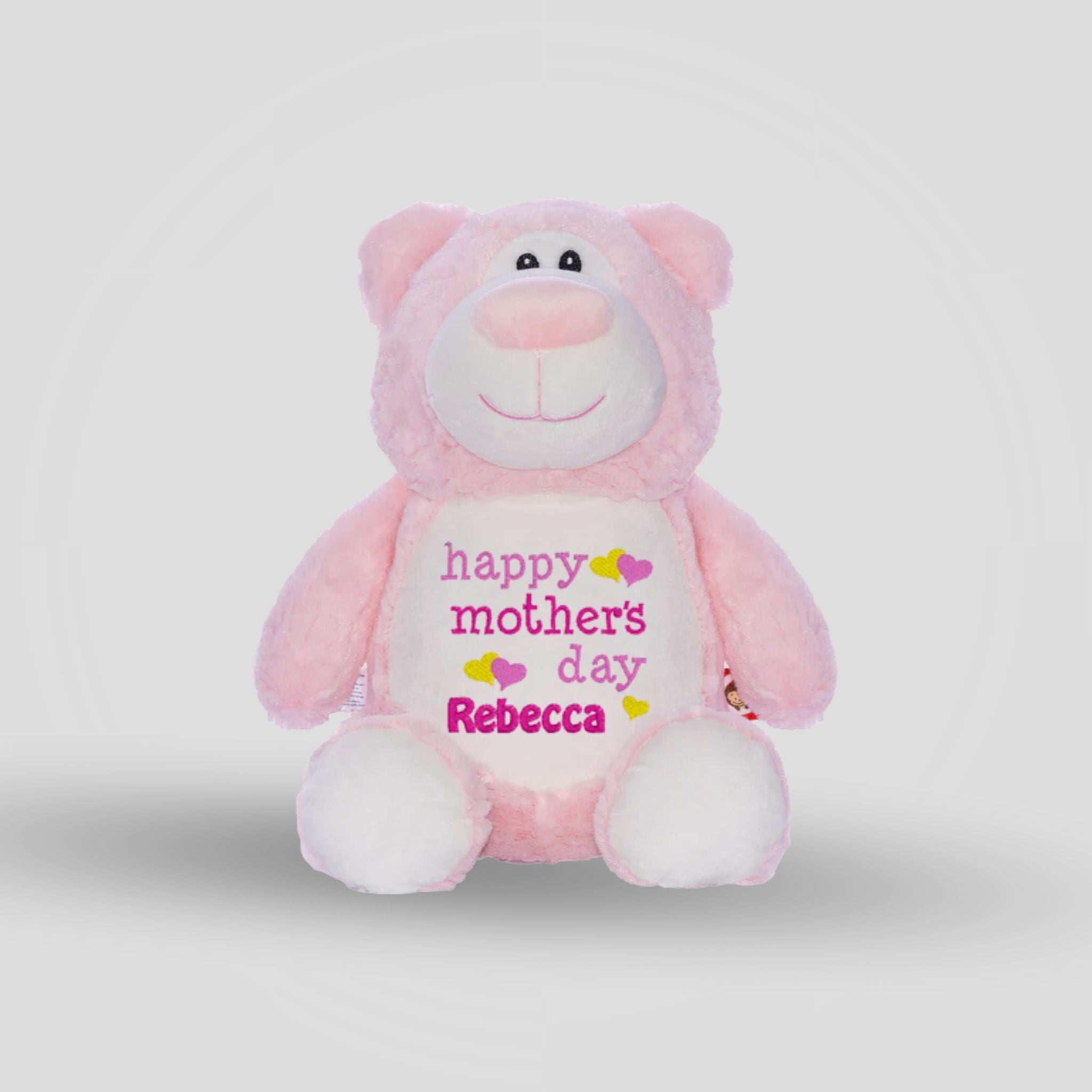 Cubbyford Pink Teddie Cubbie