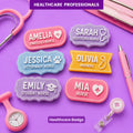 Custom Healthcare Name Badge | LUXE Collection