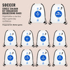 Soccer Kit Drawstring Bags