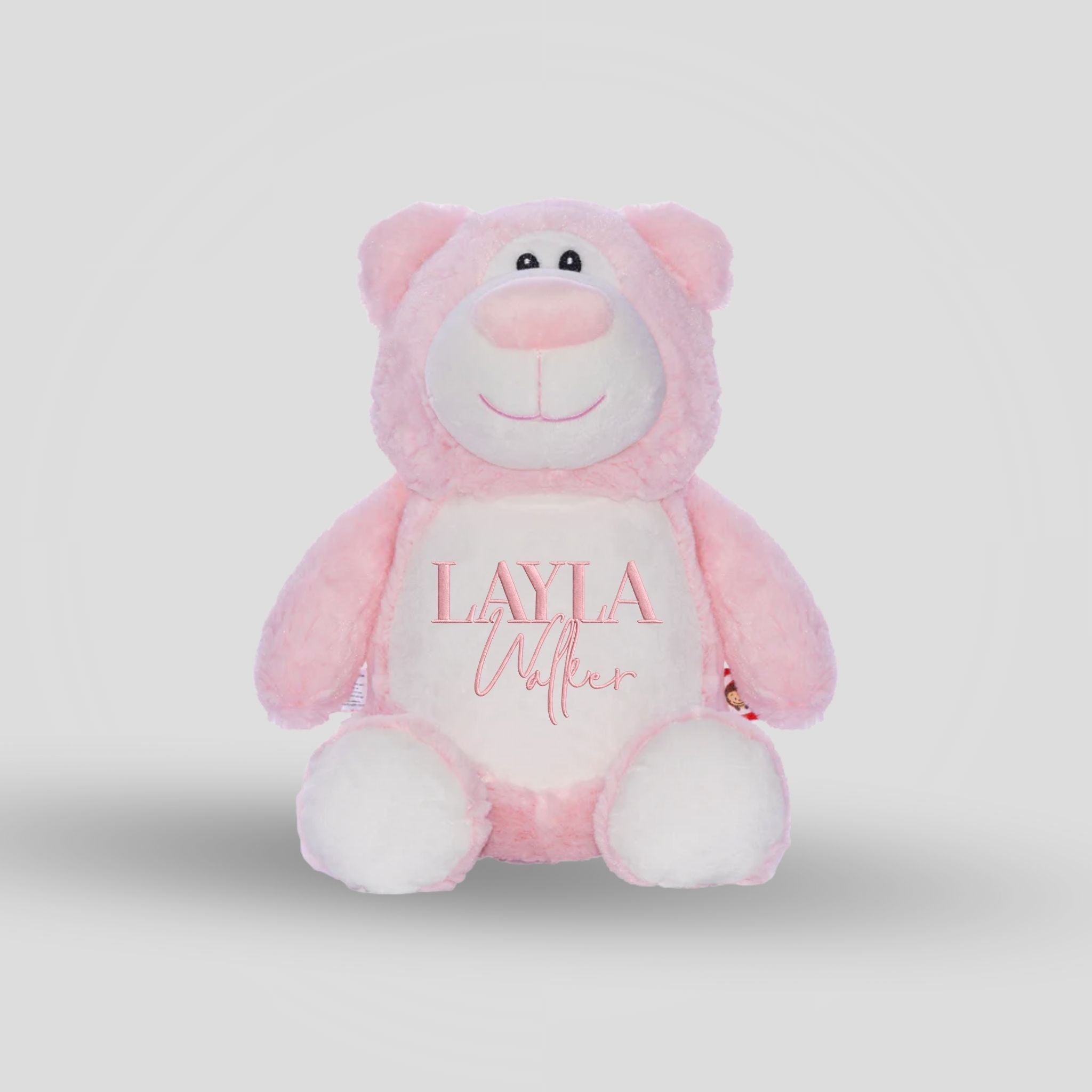 Cubbyford Pink Teddie Cubbie