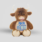 Highland Cow Teddie Cubbie