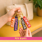 Key Ring Custom Name