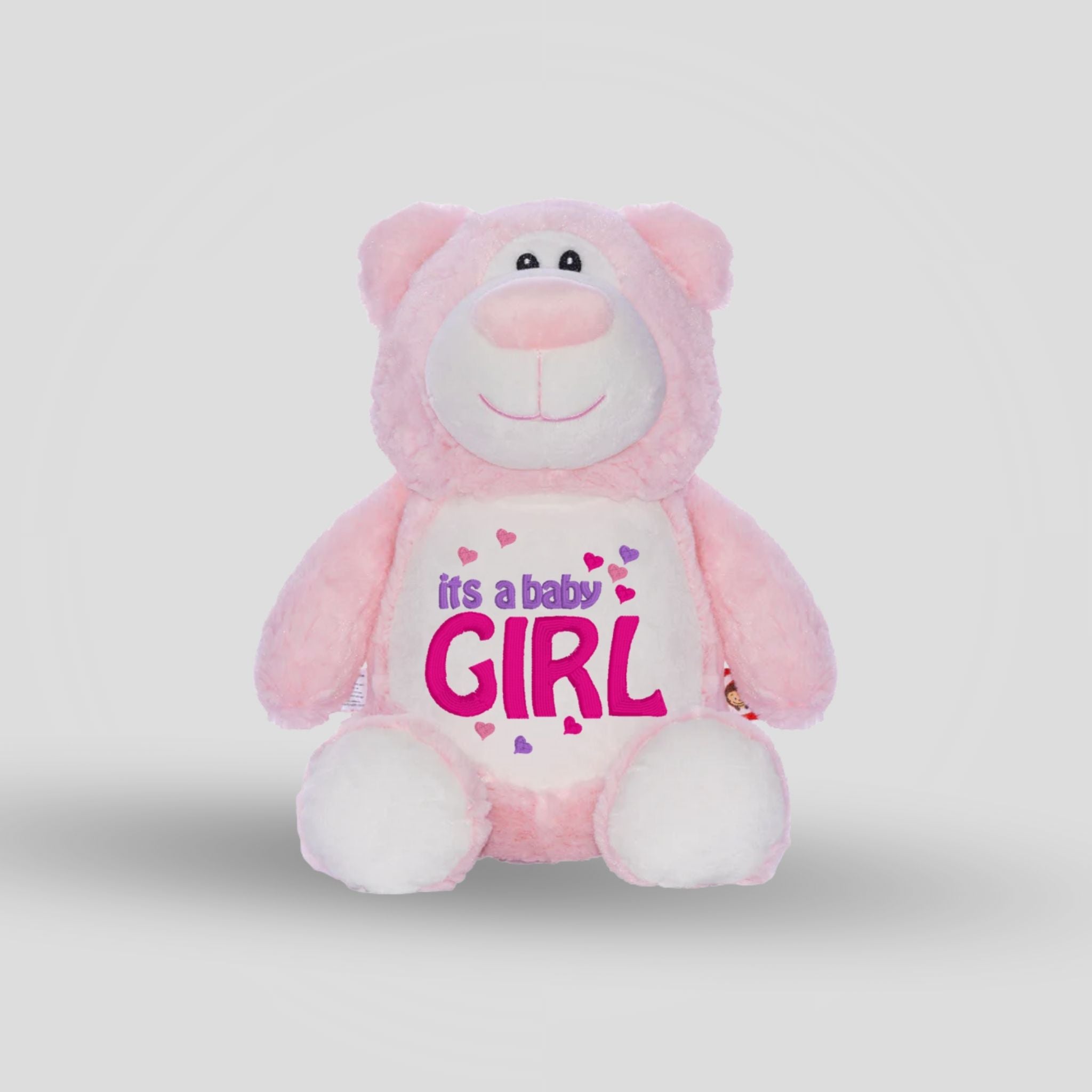 Cubbyford Pink Teddie Cubbie