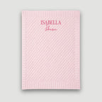 Pink Basket Weave Kit Blanket