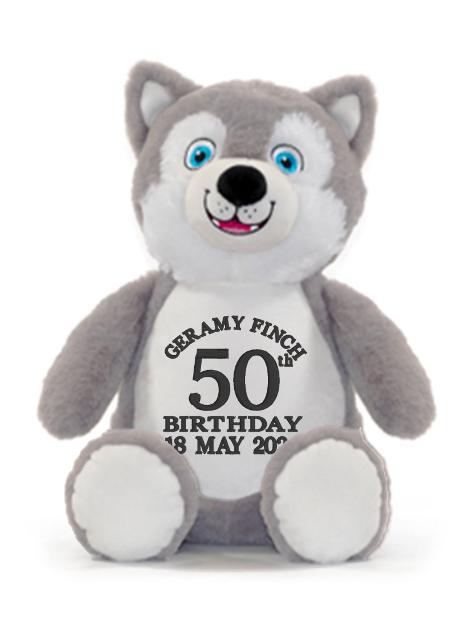 50th Birthday Hugo The Husky