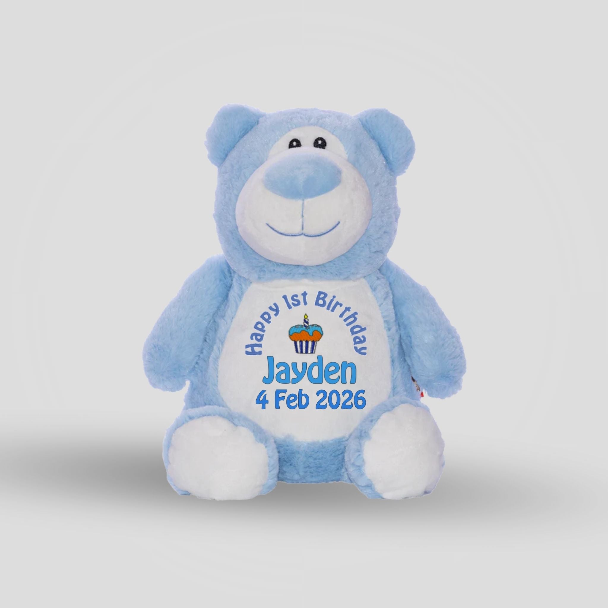 Cubbyford Blue Teddie Cubbie