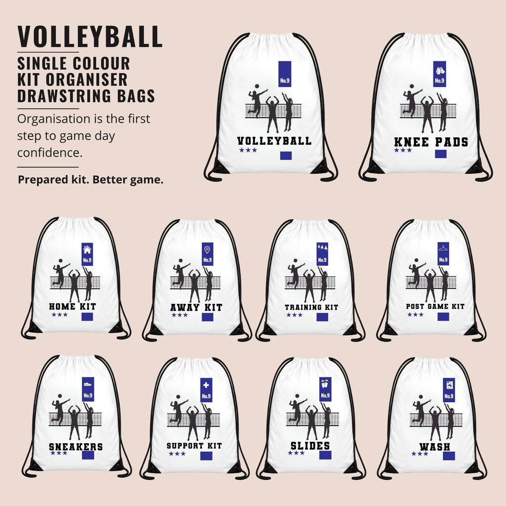 Volleyball Kit Drawstring Bags
