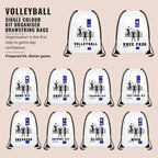 Volleyball Kit Drawstring Bags