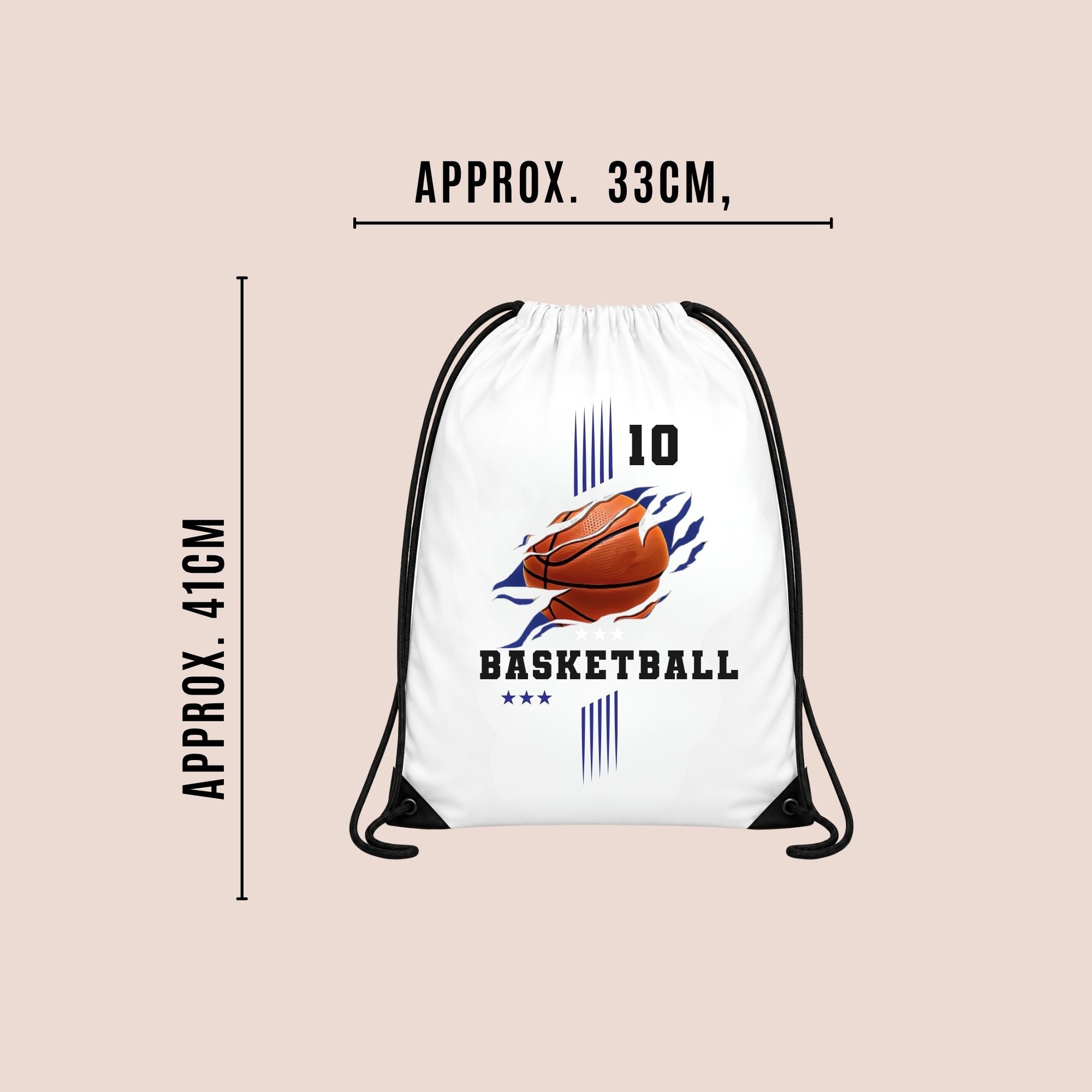 Basketball Kit Drawstring Bags