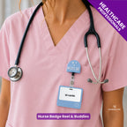 Nurse Name Badge Reel & Buddie