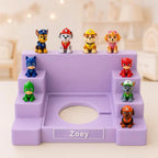 Toniebox Shelf, Personalized 3D-Printed Character Storage in Matte PLA