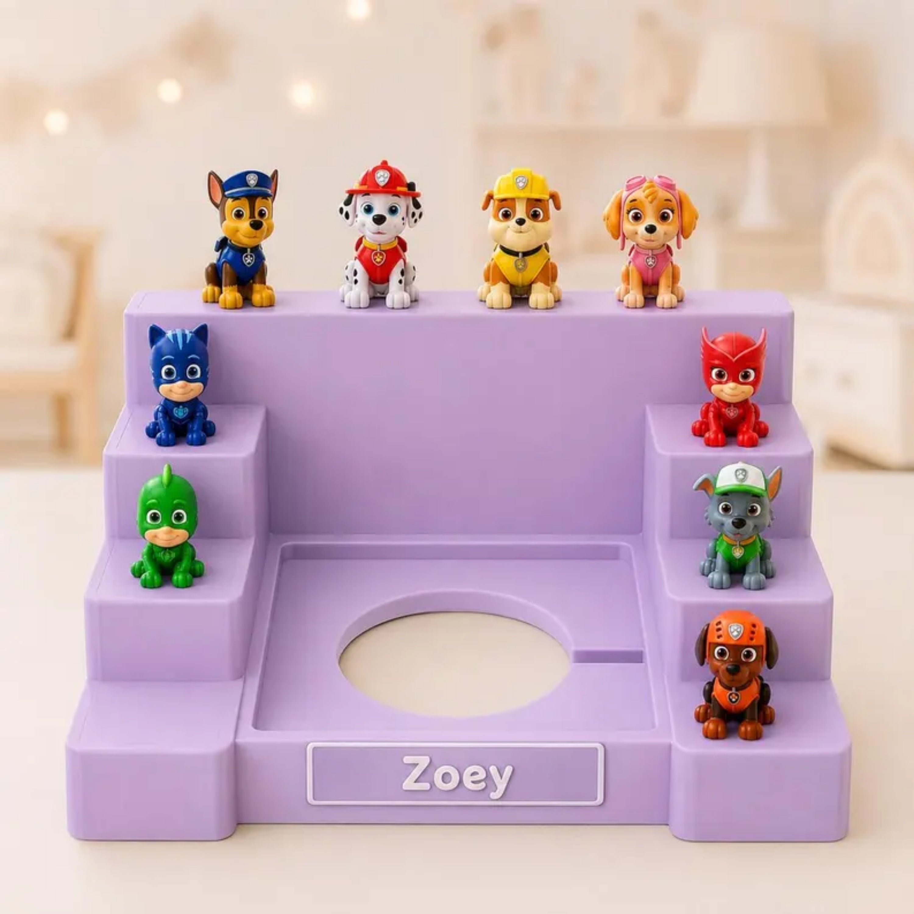 Toniebox Shelf, Personalized 3D-Printed Character Storage in Matte PLA