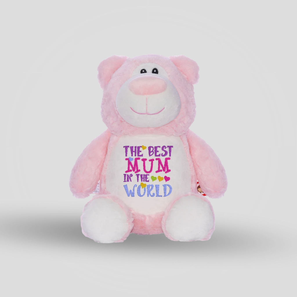 Cubbyford Pink Teddie Cubbie