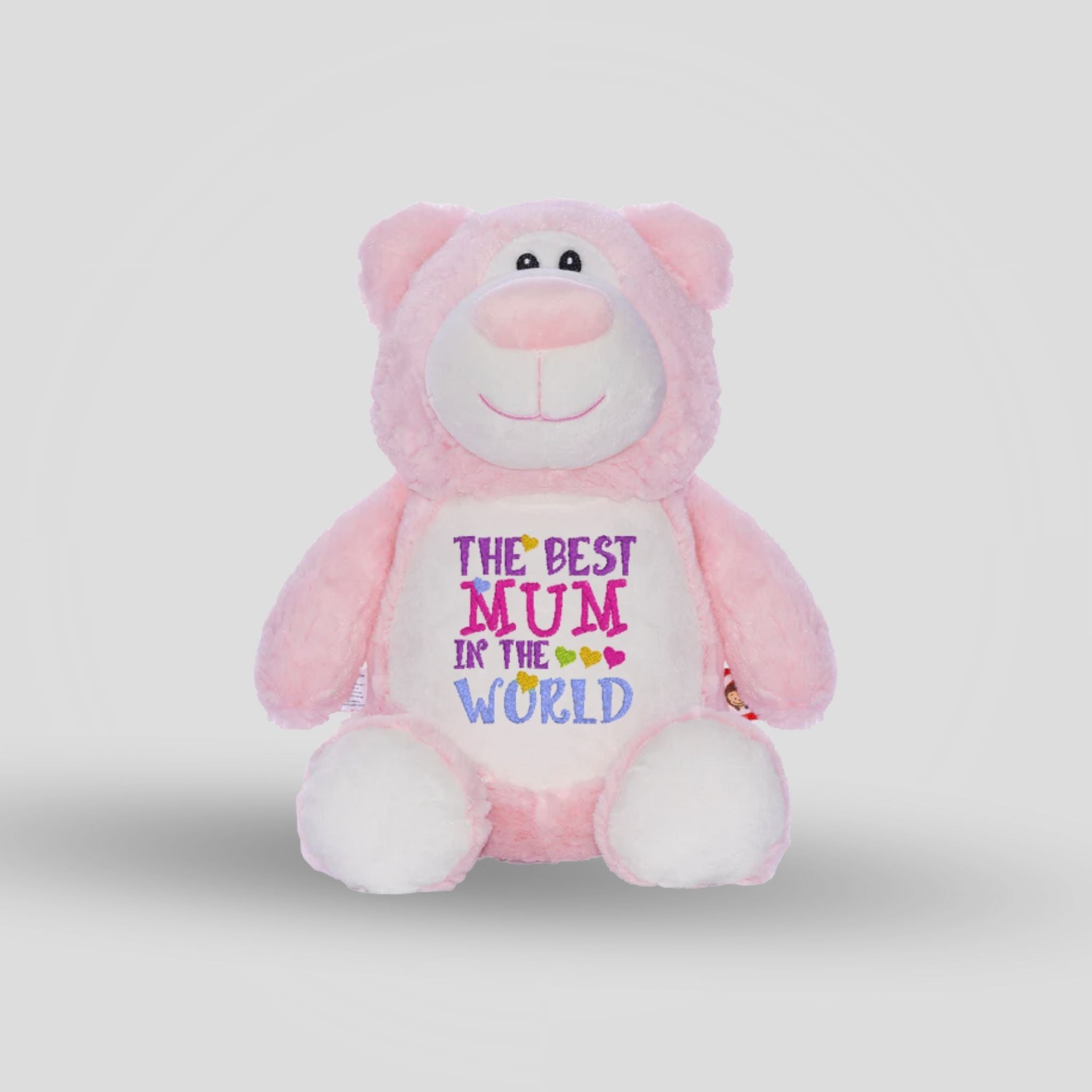 Cubbyford Pink Teddie Cubbie