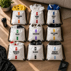 Soccer Pack. Play. Repeat. Drawstring