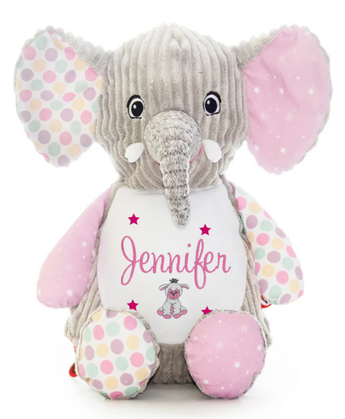 Sensory Elephant Cubby - Bubblegum