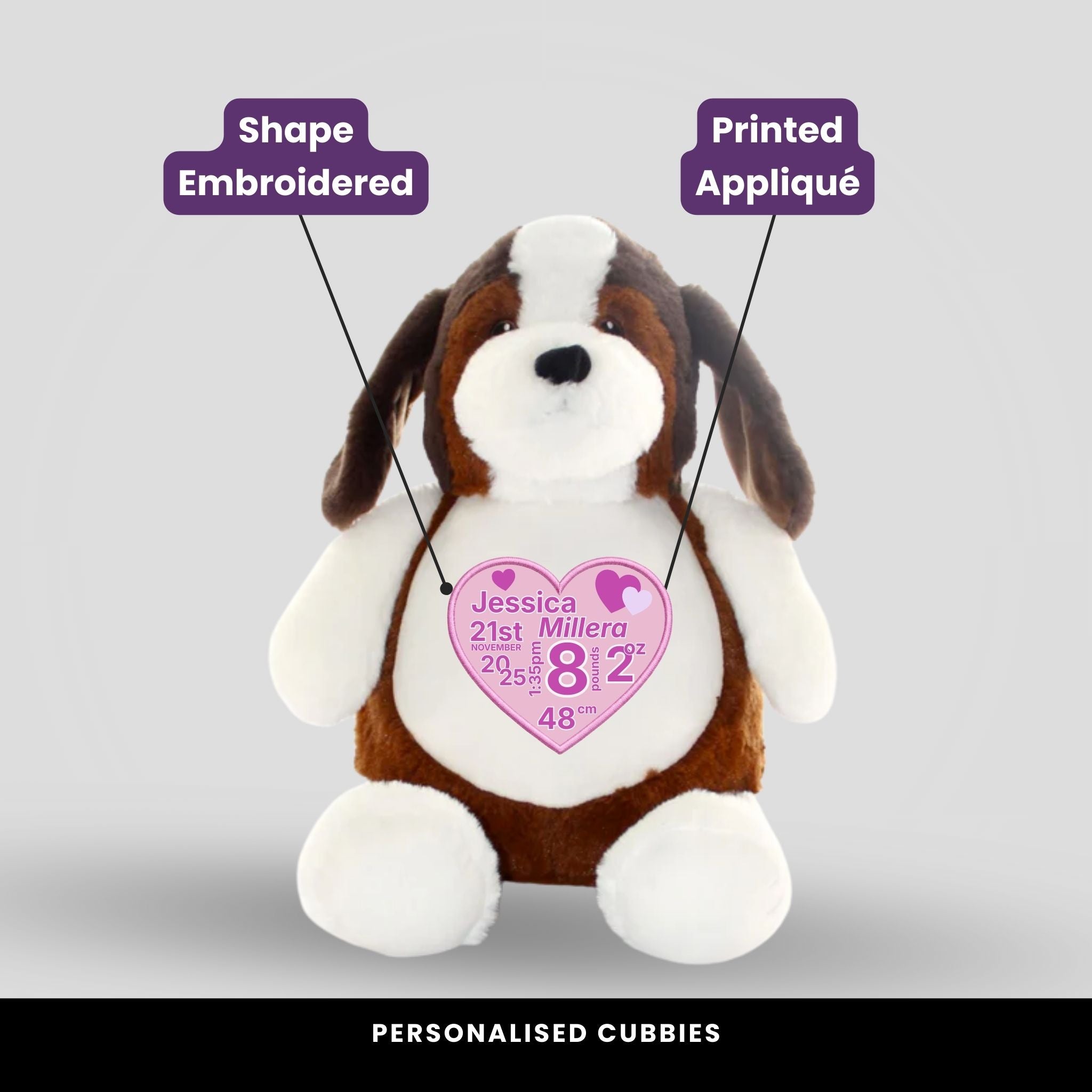 Beagle Dog Cubbie Teddie