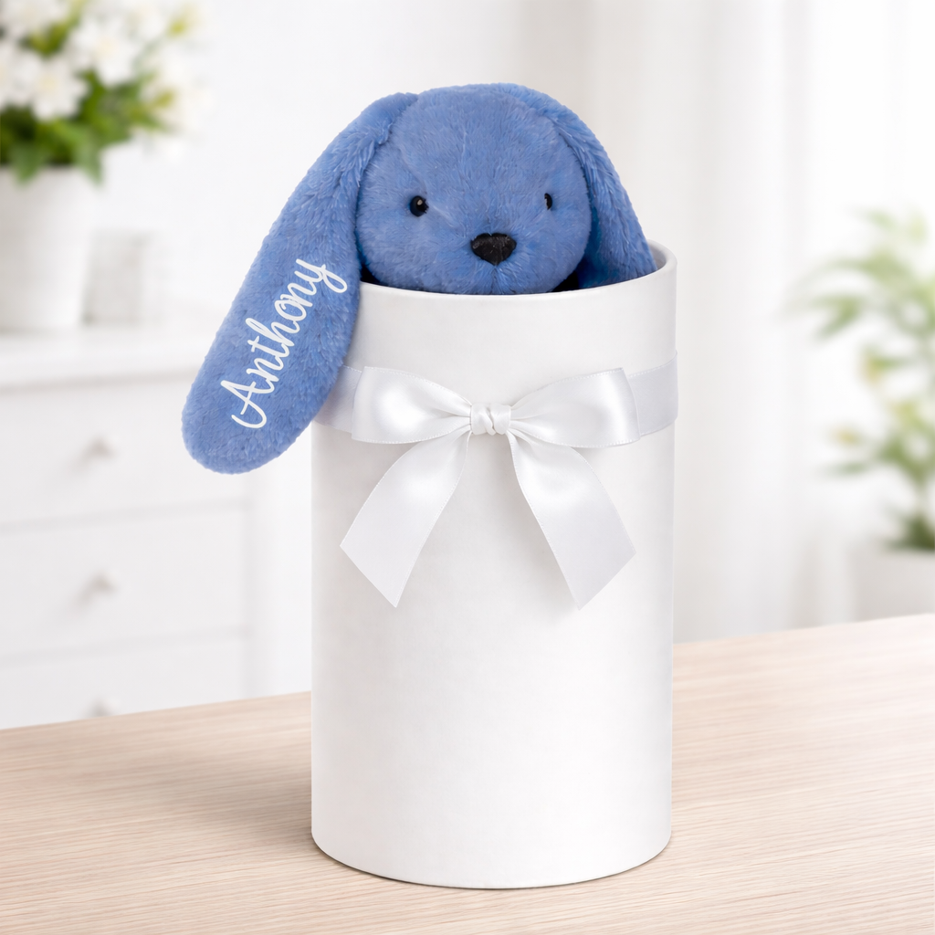 Cobalt Blue Bunny - Jiggle & Giggle