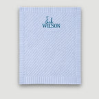 Blue Basket Weave Kit Blanket