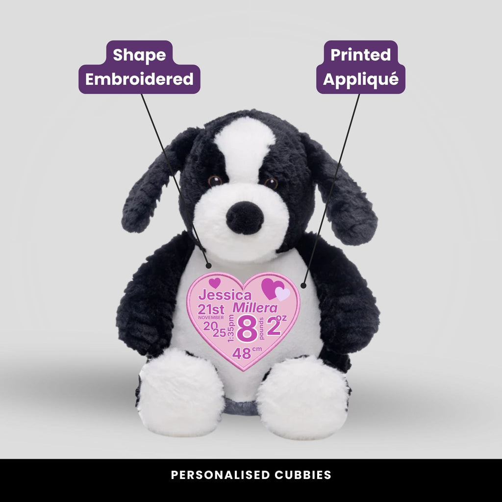 Border Collie Teddie Cubbie