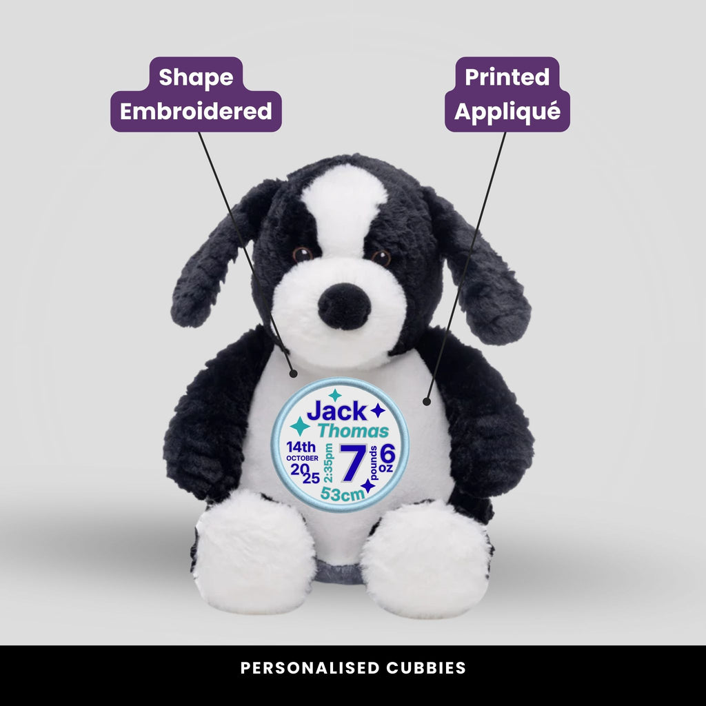 Border Collie Teddie Cubbie