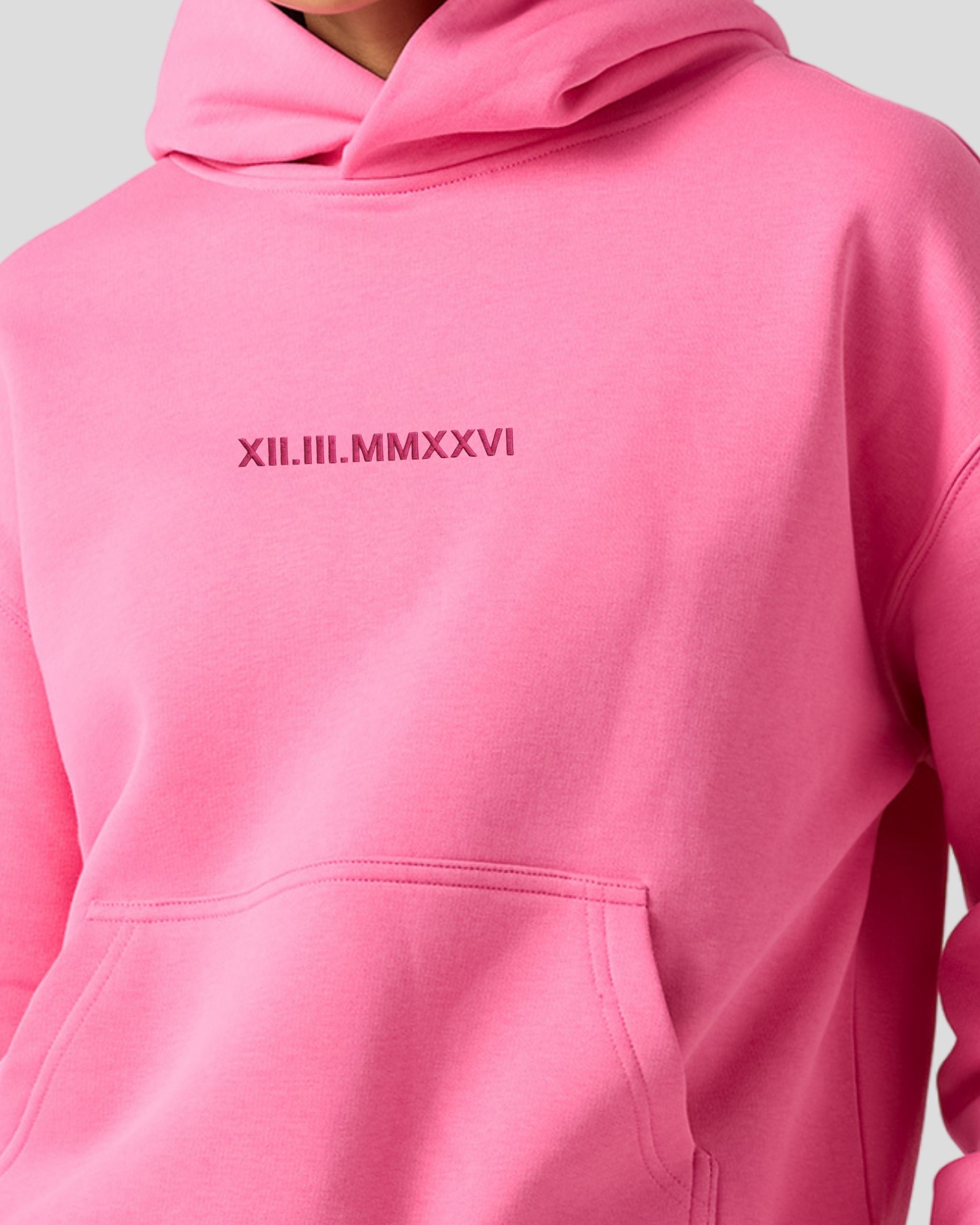 Roman  Numerals Hoodie Unisex