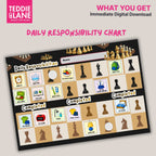 Digital Download CHESS Routine Chart