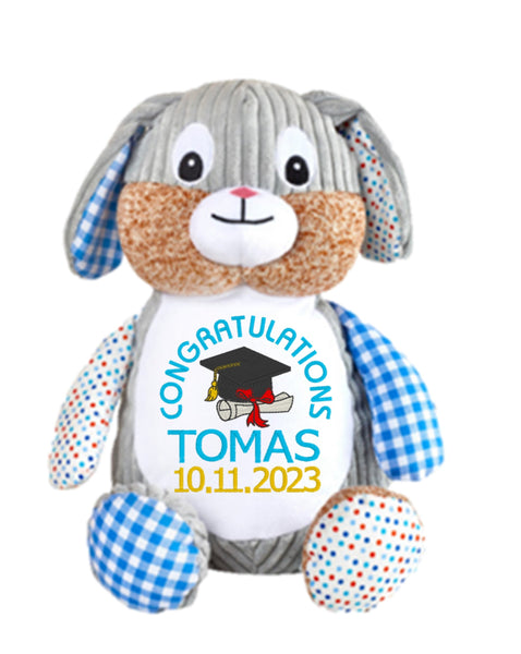 Graduation Hat Clovis Teddy