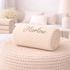 Natural Basket Weave Kit Blanket