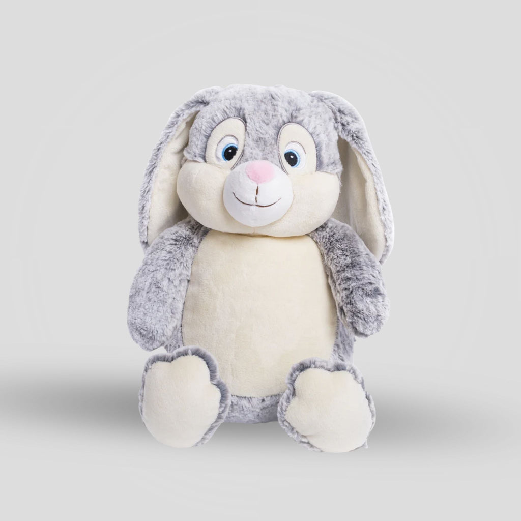 Clovis Bunny Grey Teddie Cubbie
