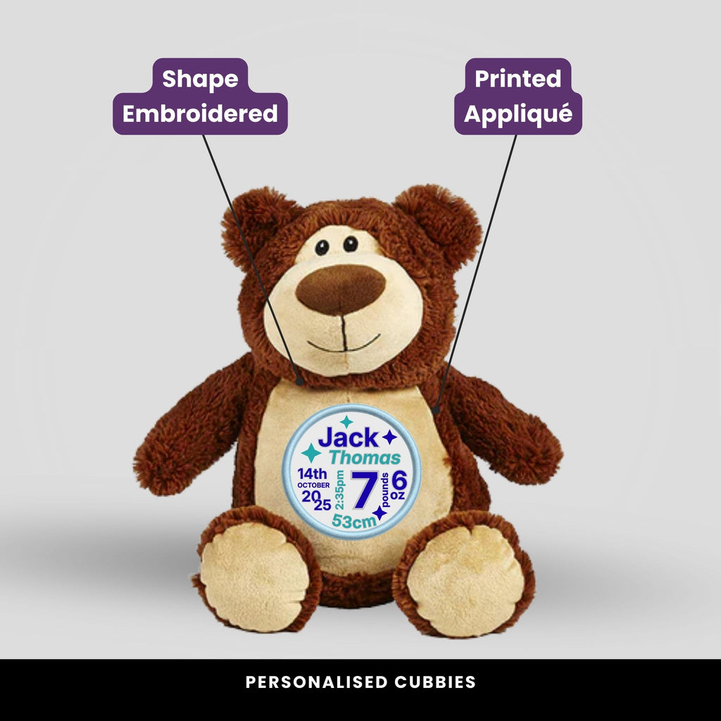 Cubbyford Brown Teddie Cubbie