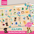 Digital Downloads PUPPY DOG Pitch Routine Chart