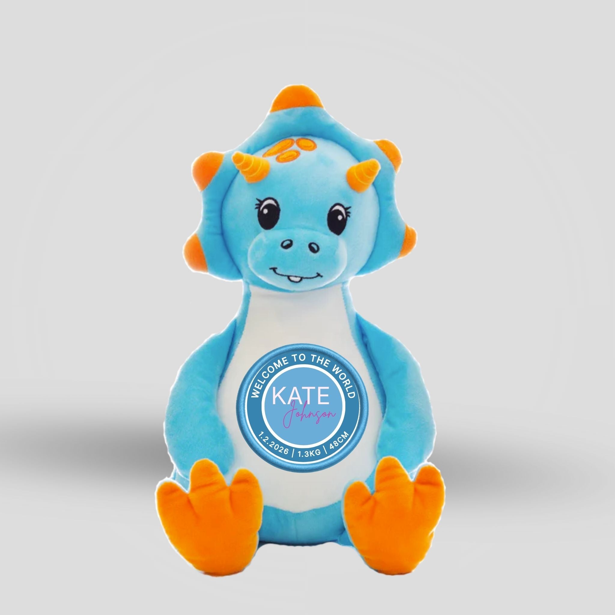 Dinosaur Blue Teddie