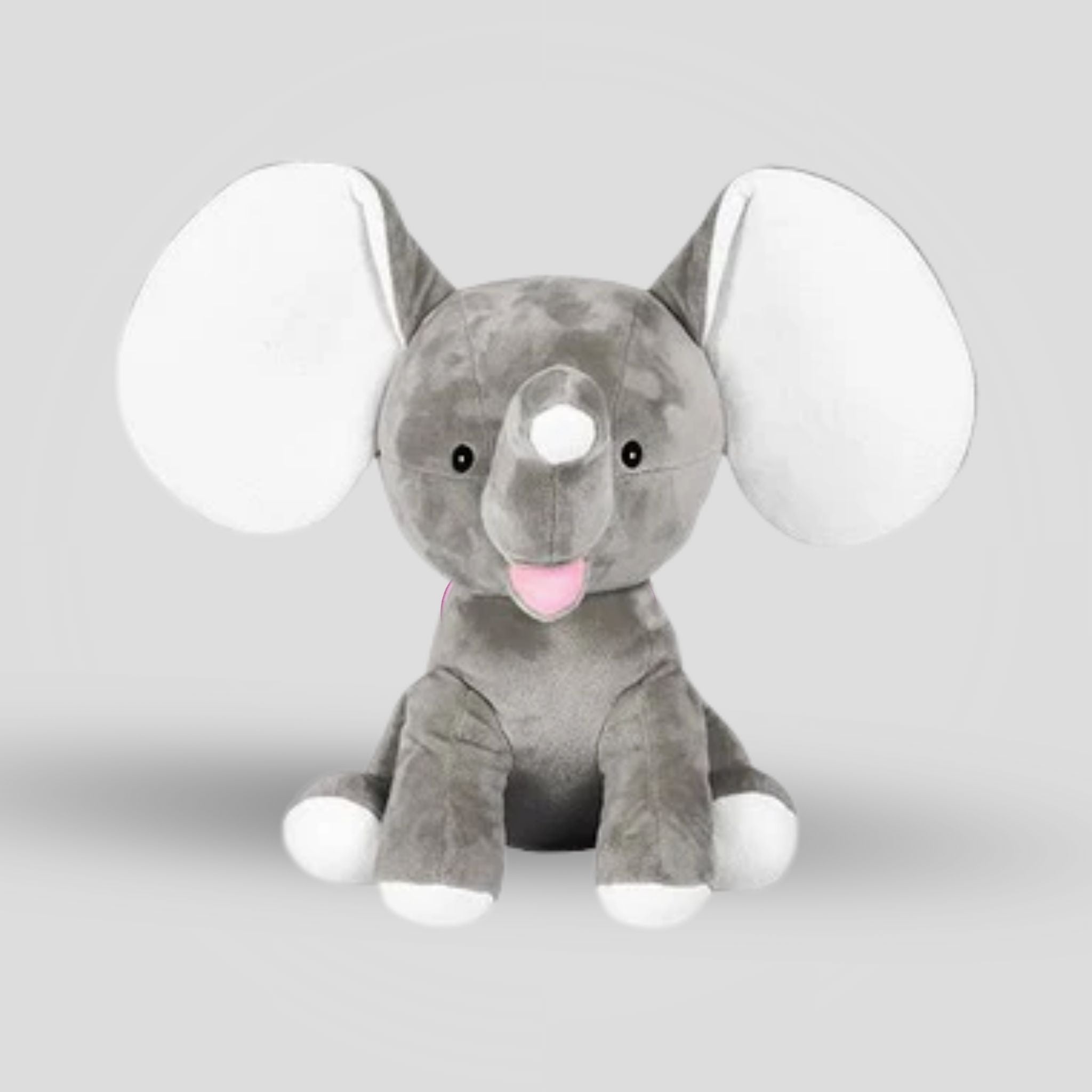 Dumble Grey Elephant Teddie Cubbie