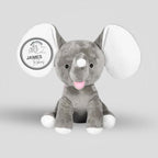 Dumble Grey Elephant Teddie Cubbie