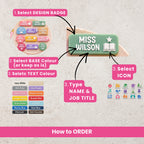 POP Custom Educator Name Badges