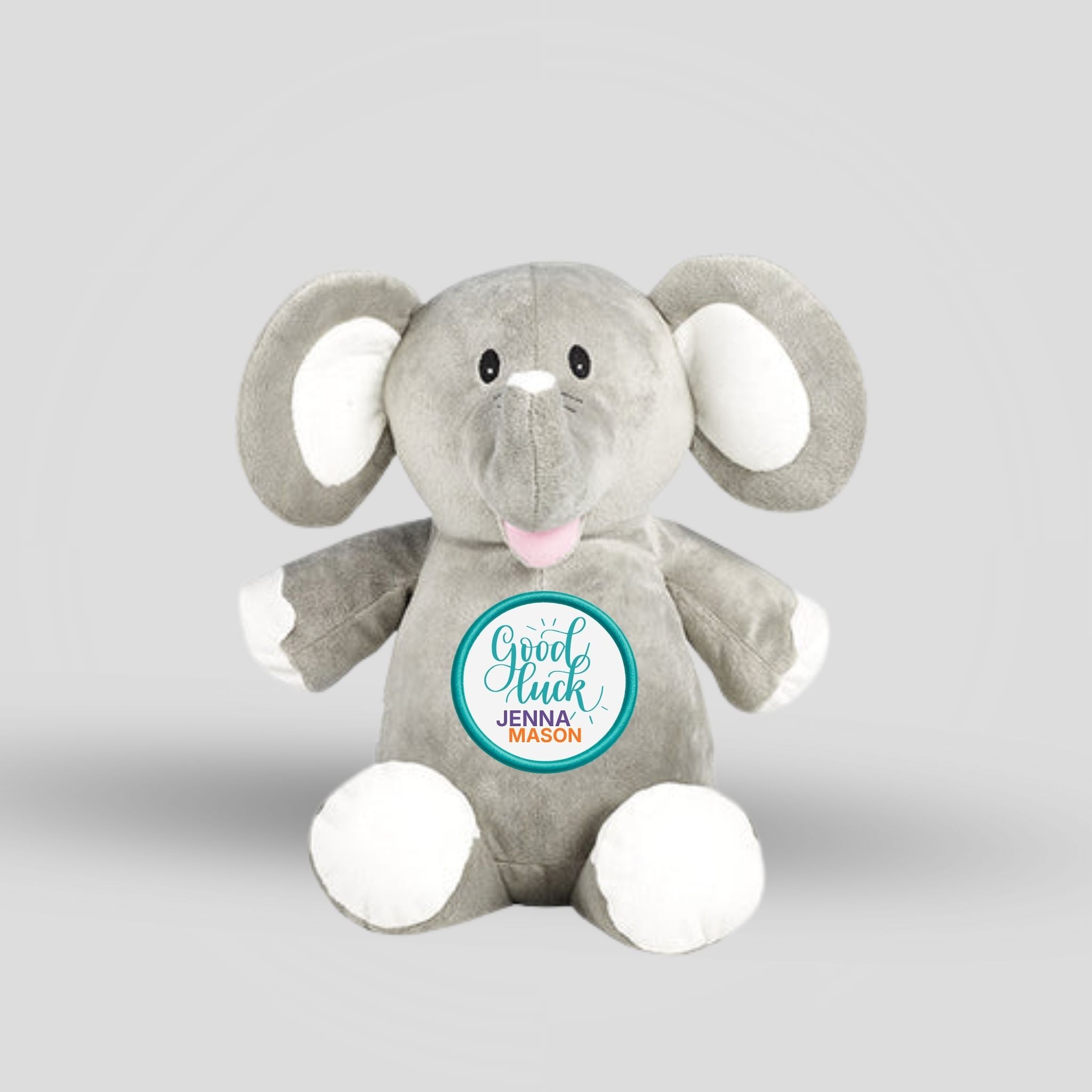 Elle Elephant Grey Teddie Cubbie