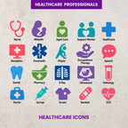HEALTH CREW Custom Healthcare Name Badge