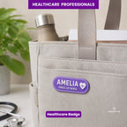 HEALTH CREW Custom Healthcare Name Badge