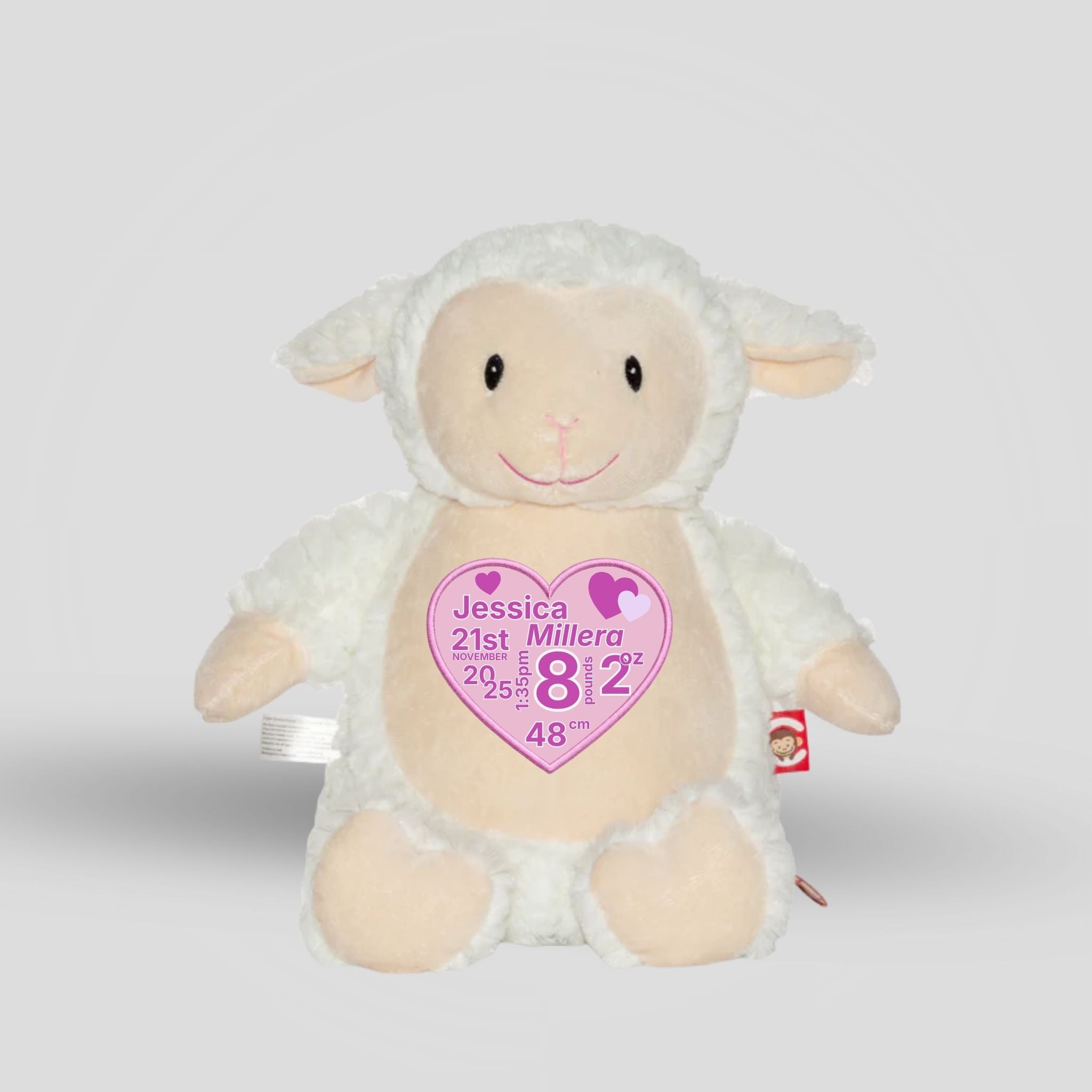 Lamb Teddie Cubbie