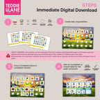 Digital Downloads SOCCER Routine Chart