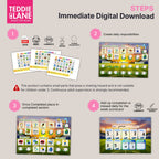 Digital Downloads SOCCER Routine Chart