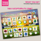 Digital Downloads SOCCER Routine Chart