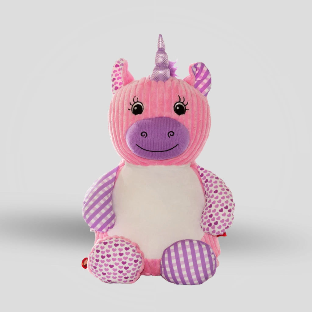 Sensory Unicorn Pink Teddie Cubbie