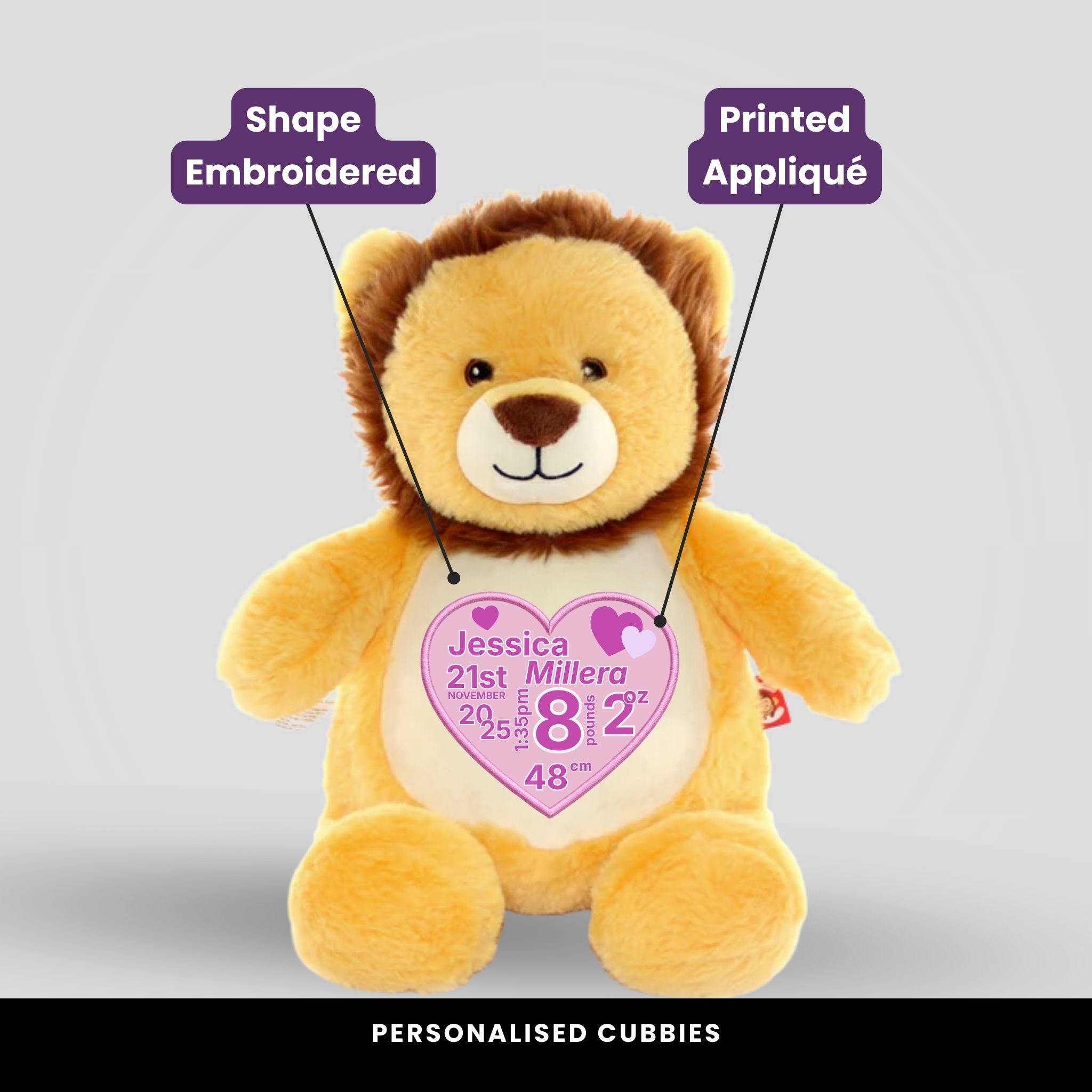 Sunset Lion Cubbie Teddie
