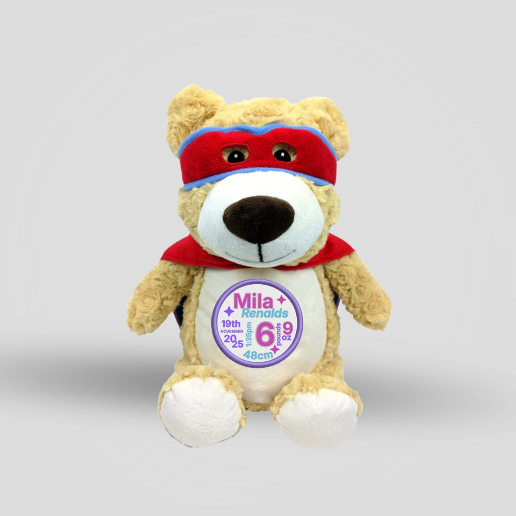 Superhero Teddie Cubbie
